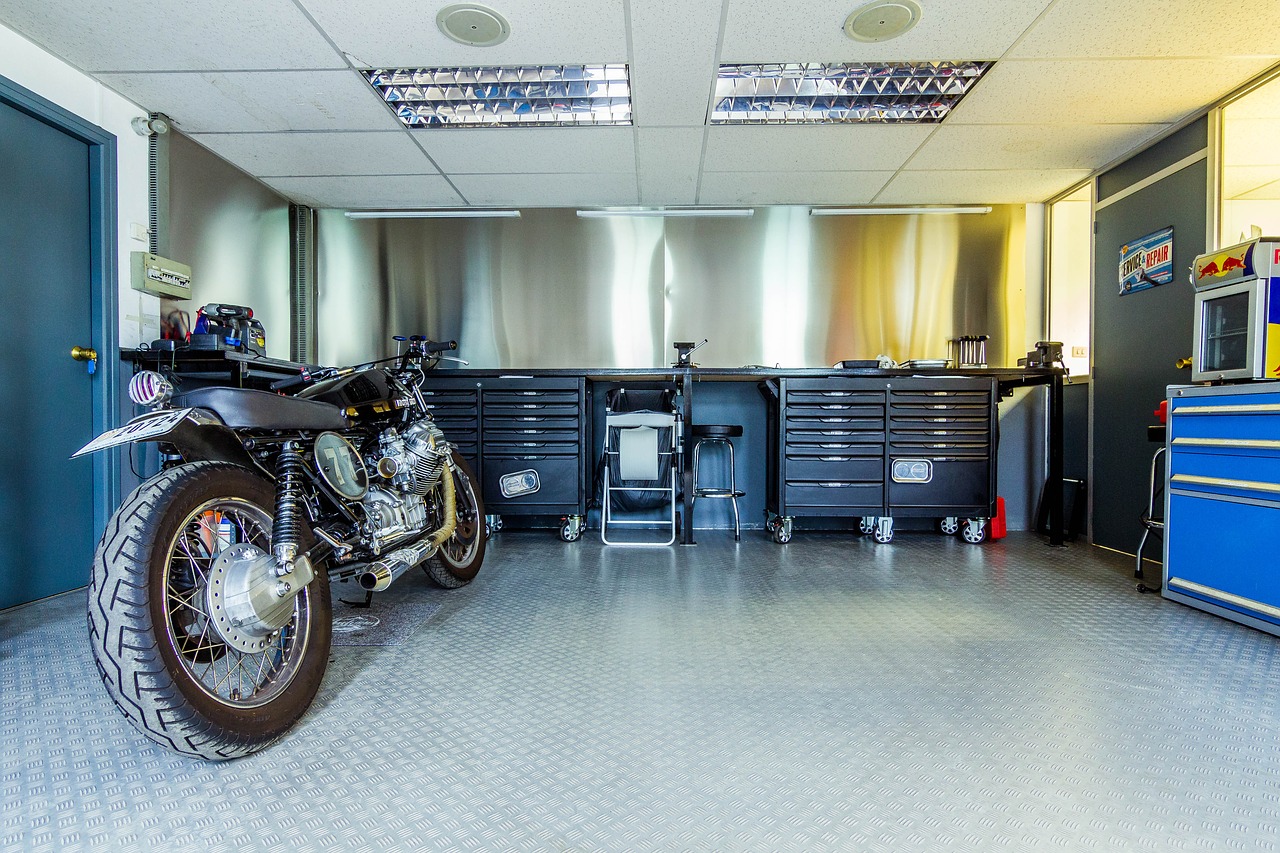 Mobile Garage Motorrad - Motorrad Faltgarage - Made in Germany