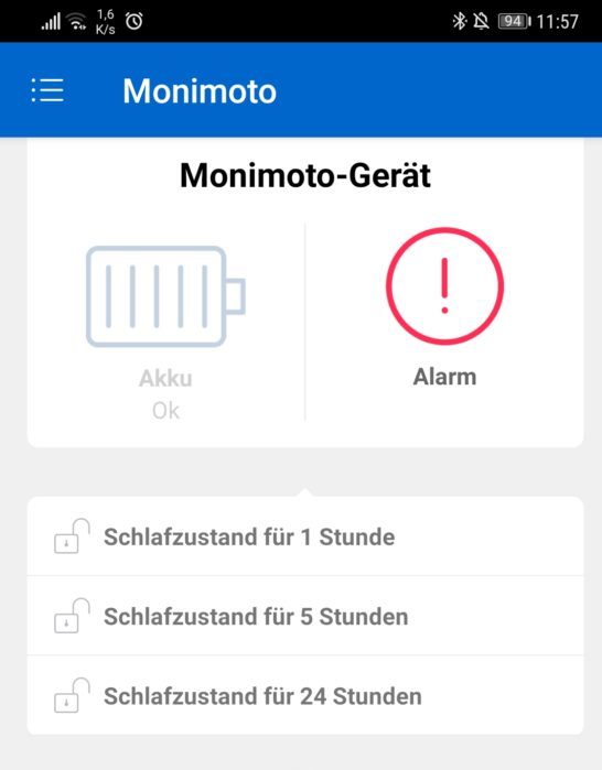 MoniMoto GPS Alarm
